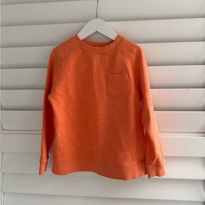 Janie and Jack Vibrant Orange Kids Sweatshirt